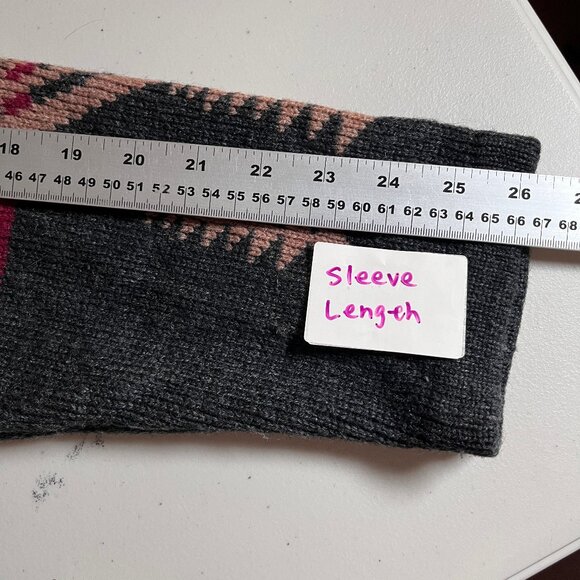 Pendleton Journal Standard Southwestern Wool Blend Sweater Cardigan Men's Size M - Picture 9 of 10